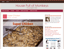 Tablet Screenshot of housefullofmonkeys.com